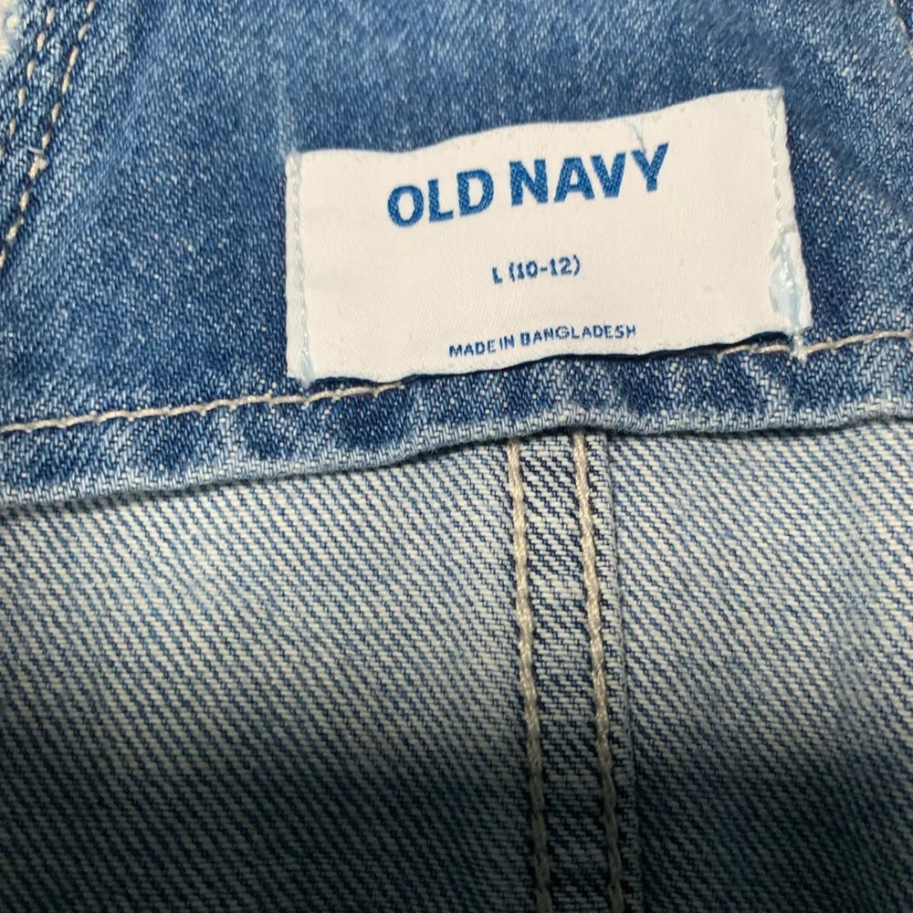 Old Navy Light Blue Denim Short Overalls